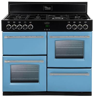 belling range cooker blue