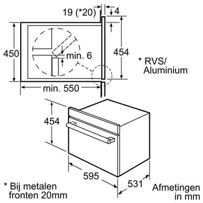 Bosch hbc84k563 духовой шкаф