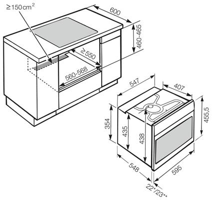 Духовой шкаф miele h5080bm