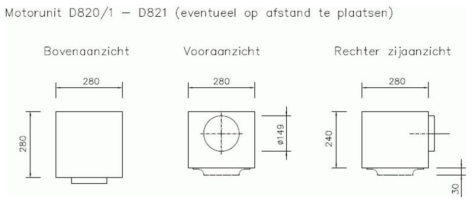 Magistraat vervoer Onmogelijk D820 NOVY Inbouwunit afzuigkap - de beste prijs - 123Apparatuur.nl