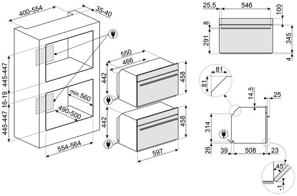 SO4102M1B3 SMEG Combi Magnetron - De Beste Prijs - 123Apparatuur.nl