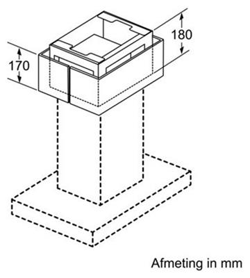 Siemens afzuigkap onderbouw