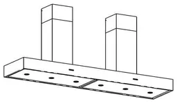 ABK-PA132405RZ-Wandschouw afzuigkap