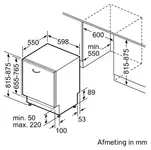 BOSCH-SMH4EAX28E-Volledig geintegreerde vaatwasser