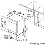 SIEMENS-SN43ES22CE-Onderbouw vaatwasser